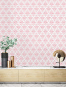 Swirly Pink Pattern Wallpaper