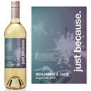 Swiss Pic Milestone Just Because Wine Label