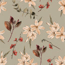 Vintage Floral Wallpaper