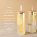 Rainbow Luster Tumblers, Set of 2