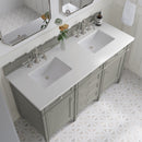 James Martin Brittany 60" Double Bathroom Vanity, Urban Gray