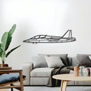 T-7 Red Hawk Metal Aircraft Wall Art - NCP0399