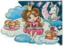 T-81C Counted cross stitch kit Bookmark "Fantasy world. Girl"