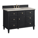 James Martin Lorelai 48" Single Bathroom Vanity, Black Onyx