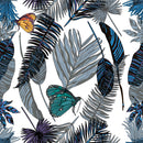 Blue Leaves Wallpaper