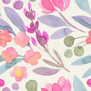 Voguish Pink Flowers Wallpaper High-Quality
