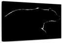 Bear Contour Wall Art