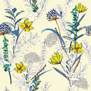 Light Wallpaper with Flowers