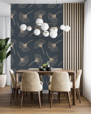 Grey Vintage Design Wallpaper