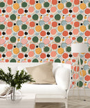 Elegant Multicolored Circles Wallpaper Vogue Quality