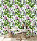 Stylish Irises Wallpaper