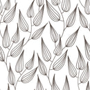 Leaves Contour Wallpaper