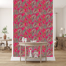 Brightly Ethnic Pattern Wallpaper