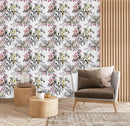 Elegant Light Floral Wallpaper