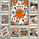 Takoyaki Ramen Canvas Wall Art