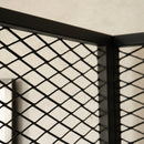 Tall Modern Metal Firewood Rack