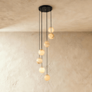 Tama Alabaster Chandelier Light