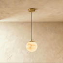 Tama Alabaster Chandelier Light