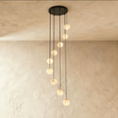Tama Alabaster Chandelier Light