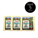Boulevard Tank 7 Farmhouse Ale Cheese Block | Pack of 3 | 8 oz | Jisa's Farmstead Cheese