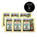 Boulevard Tank 7 Farmhouse Ale Cheese Block | Pack of 6 | 8 oz | Jisa's Farmstead Cheese