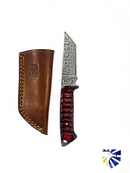 A 2. Titan Diver - Damascus steel/ EDC / cherry wood TD-275