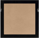 Tanza Black Textured Floral Wall Art - Clearance