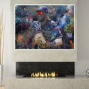 Tatis Splatter Canvas