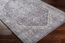 Tavas Blue Persian Style Washable Rug - Clearance