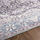 Tavas Blue Persian Style Washable Rug - Clearance