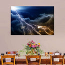 Storm Lightning Wall Art