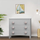 Mascot Hardware Charlotte 1-3/5 in. Dotted Blue Drawer Cabinet Knob