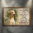 Angels Without Wings Pet Memorial Sign