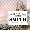Welcome To Our Wedding Sign III