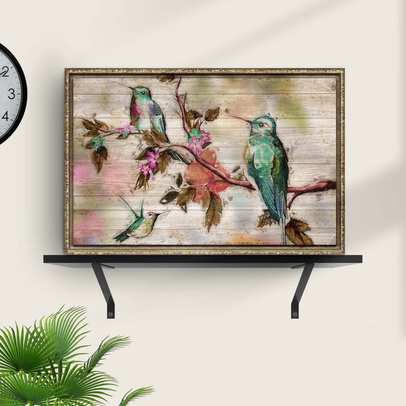 Hummingbirds Canvas Wall Art