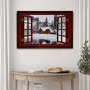 Beautiful Cabin Home Canvas Wall Art