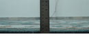 Teal and Silver Traditional Heriz Floral Hand Knotted Multi Size wool Area Rug