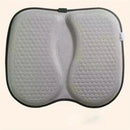 Teal & black 3d honeycomb silica gel seat cushion office chair support