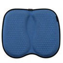 Teal & black 3d honeycomb silica gel seat cushion office chair support