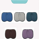 Teal & black 3d honeycomb silica gel seat cushion office chair support
