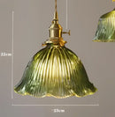 DecorBites™ Blue Glass Pendant Lights for Bedroom Dinning Living Room