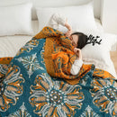 DecorBites™ Bohemia Cotton Blanket - Soft, Breathable, King Size