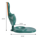 Teal & orange dough press tool kitchen dumpling skin maker