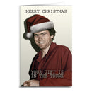 Ted Bundy Christmas Greeting Card