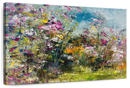 Abstract Wildflower Wall Art