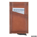 Telluride Leather Popup Cardholder for Men and Women
