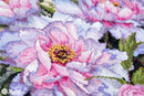 Tender Peonies Counted Cross Stitch Kit by Merejka K-177