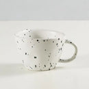 Terracotta speckled creative ceramic espresso cup set dining room