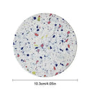 Terrazzo decorbites diatomite coasters set of 4 dining room mug mats