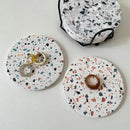 Terrazzo decorbites diatomite coasters set of 4 dining room mug mats